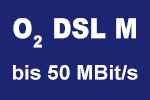 o2 DSL M Tarif (VDSL) - bis 50 MBit/s