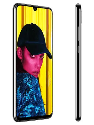 Huawei P smart (2019) - schwarz (seitlich) - o2