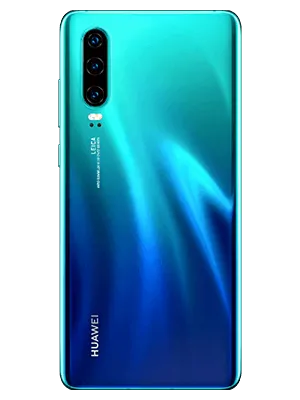 Huawei P30 - blau / aurora (hinten) - o2