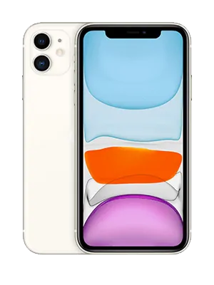 Apple iPhone 11 - weiß - o2
