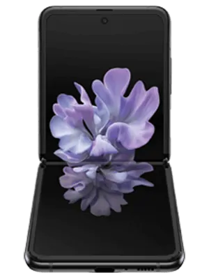 Samsung Galaxy Z Flip - schwarz geklappt - o2