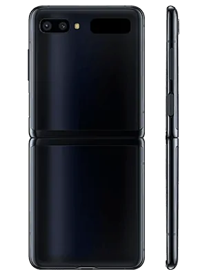 Samsung Galaxy Z Flip - schwarz hinten - o2