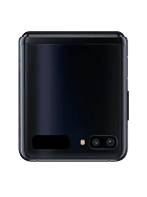 Samsung Galaxy Z Flip - schwarz zugeklappt - o2