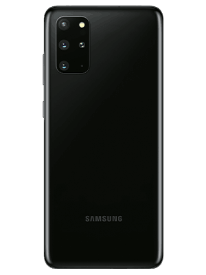 Samsung Galaxy S20+ in schwarz (hinten) - o2