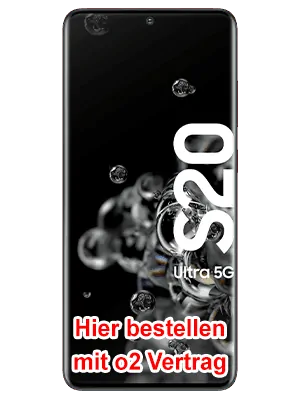Samsung Galaxy S20 Ultra 5G - hier bei o2 bestellen