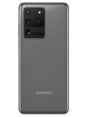 Samsung Galaxy S20 Ultra 5G in grau (hinten) - o2