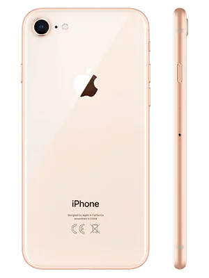 o2 - Apple iPhone 8 - gold (hinten)