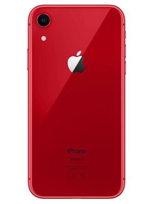 o2 - Apple iPhone XR - rot / red (hinten)