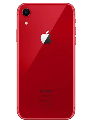 o2 - Apple iPhone XR - rot / red (hinten)