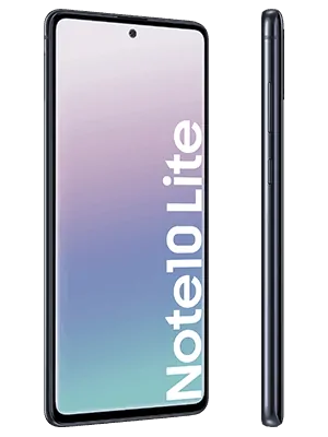 o2 - Samsung Galaxy Note 10 Lite - schwarz (seitlich)