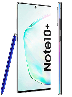 o2 - Samsung Galaxy Note 10+ - aurora (seitlich)