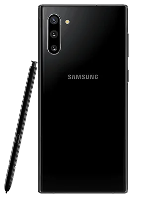 o2 - Samsung Galaxy Note 10 - schwarz (hinten)