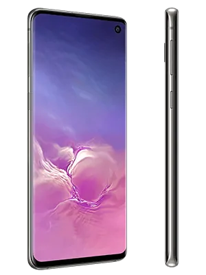 o2 - Samsung Galaxy S10 - schwarz (seitlich)