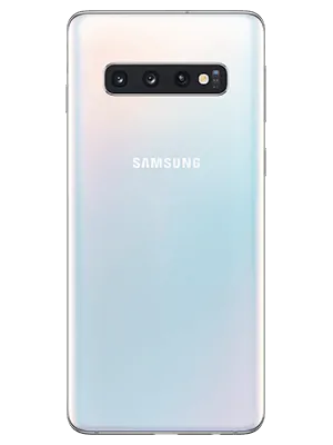 o2 - Samsung Galaxy S10 - weiß (hinten)