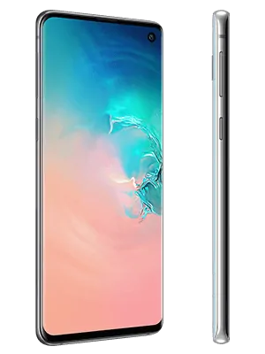 o2 - Samsung Galaxy S10 - weiß (seitlich)