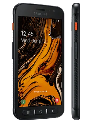 o2 - Samsung Galaxy Xcover 4s - schwarz (seitlich)