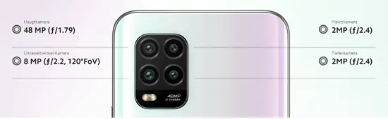 Kamera vom Xiaomi Mi 10 lite 5G