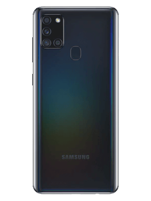 o2 - Samsung Galaxy A21s (schwarz / hinten)