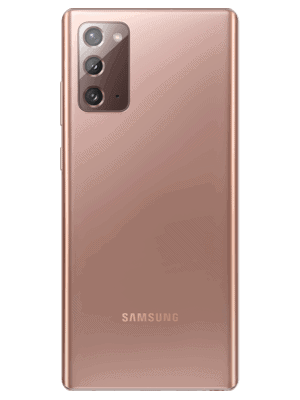 o2 - Samsung Galaxy Note20 5G (kupfer / mystic bronze - hinten)