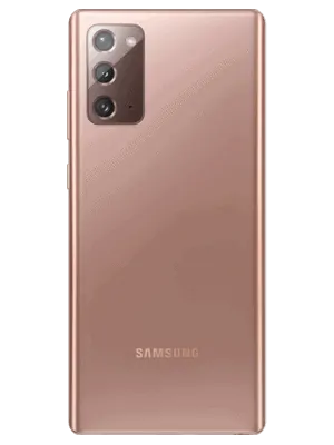 o2 - Samsung Galaxy Note20 5G (kupfer / mystic bronze - hinten)