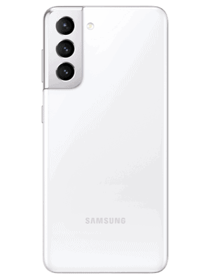 o2 - Samsung Galaxy S21 5G - weiß / phantom white - hinten
