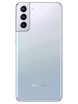 o2 - Samsung Galaxy S21+ 5G - weiß (phantom white) / hinten