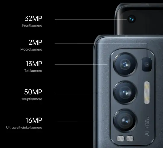 Kamera vom Oppo Find X3 Neo 5G