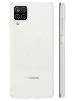 o2 - Samsung Galaxy A12 - weiß (hinten)