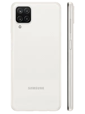 o2 - Samsung Galaxy A12 - weiß (hinten)