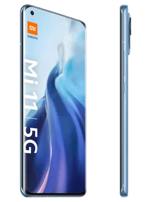 o2 - Xiaomi Mi 11 5G - blau (horizon blue) seitlich