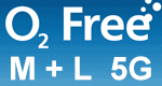 o2 Free M und L mit 5G Empfang