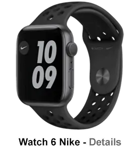 o2 - Apple Watch 6 - Alu Nike Edition - spacegrau
