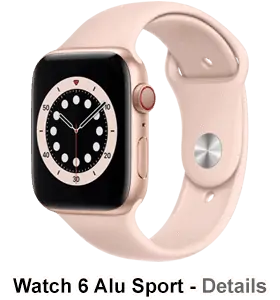 o2 - Apple Watch 6 - Alu Sport - gold