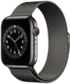 o2 - Apple Watch 6 - Edelstahl Milanaise 44mm - graphit