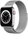 o2 - Apple Watch 6 - Edelstahl Milanaise 44mm - silber