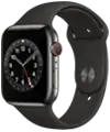 o2 - Apple Watch 6 - Edelstahl Sport 44mm - graphit