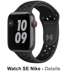 o2 - Apple Watch SE - Alu Nike 44mm - spacegrau
