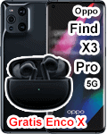 o2 - Oppo Find X3 Pro 5G mit gratis Enco X Kopfhörer