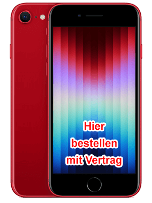 o2 - Apple iPhone SE (2022) - Farbe product red (rot) - hier kaufen / bestellen