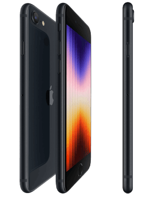 o2 - Apple iPhone SE (2022) - Farbe mitternacht (schwarz)