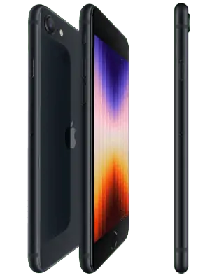 o2 - Apple iPhone SE (2022) - Farbe mitternacht (schwarz)