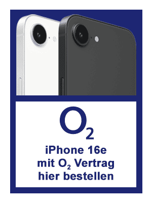 Apple iPhone 16e mit Vertrag bei o2 kaufen