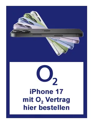 Apple iPhone 17 mit Vertrag von o2 kaufen