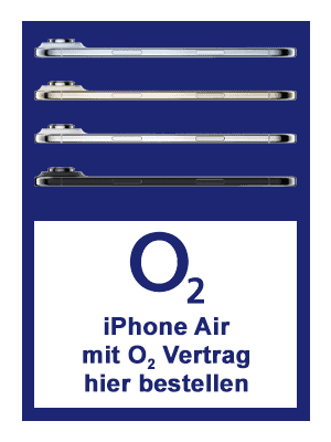 Apple iPhone Air mit Vertrag bei o2 kaufen