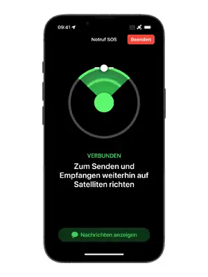 Apple iPhone 16e mit Notruf über Satellit