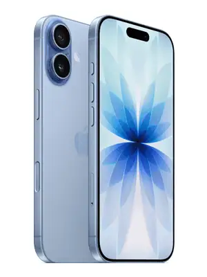iPhone 17 in Farbe nebelblau (mistblue) bei o2