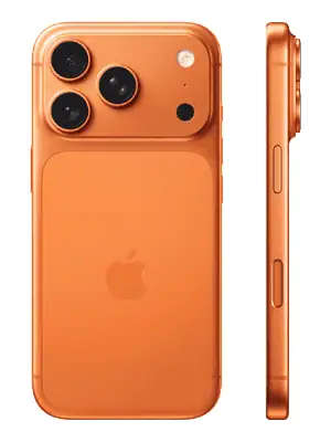 iPhone 17 Pro in Farbe cosmic orange bei o2