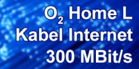 o2 Home L Kabel Internet 300 MBit/s