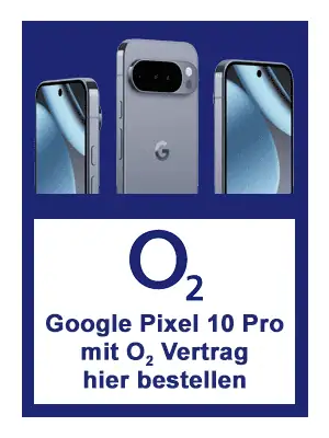 Google Pixel 10 Pro mit Vertrag bei o2 kaufen