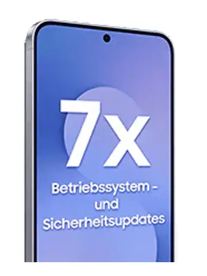 o2 Vertrag mit Samsung Galaxy S25 FE und Update-Garantie